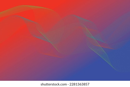 abstract wave background suitable for desktop wallpaper, wall decoration, template