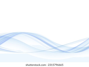 Abstract wave background with transparency