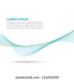 abstract wave background vector