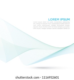abstract wave background vector