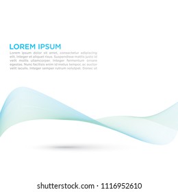 abstract wave background vector