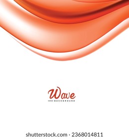 Abstract Wave Background Vector Design