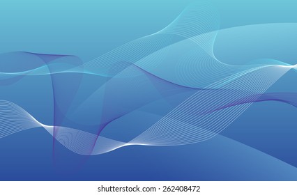 Abstract wave background. Vector EPS-10.