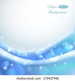 Abstract wave background. Vector illustration. 