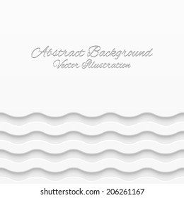 Abstract wave background. Vector illustration