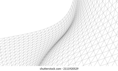 abstract wave background vector illustration