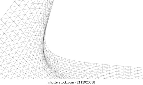 abstract wave background vector illustration