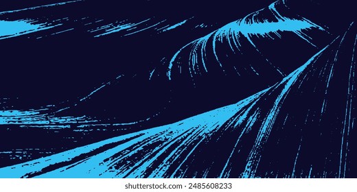 Abstract wave background. Vector illustration