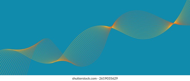 abstract wave background. Vector illustration
