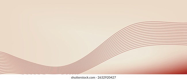 abstract wave background vector illustration