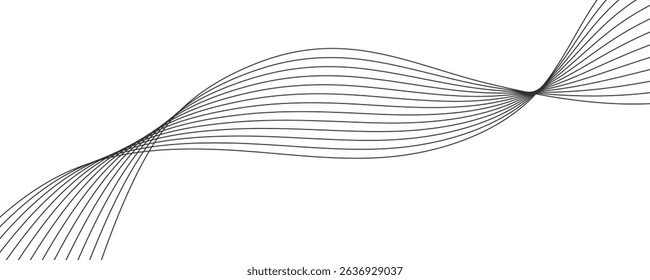 abstract wave background vector illustration