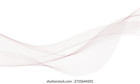 plano de fundo da onda abstrata. ilustração de vetor