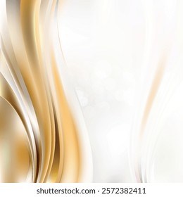 Abstract Wave Background Vector Template