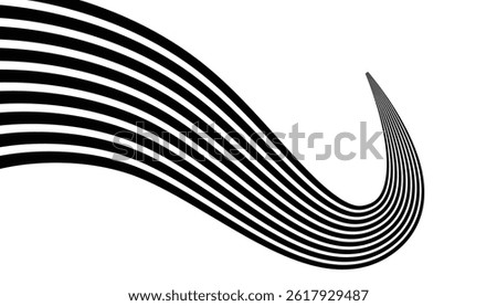 Abstract wave background. vintage retro wavy lines. abstract wavy shapes stripes for banner, posters, decorative items