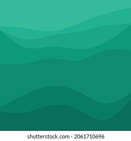 Abstract wave background, wavy vector design illustration, modern design shape element
