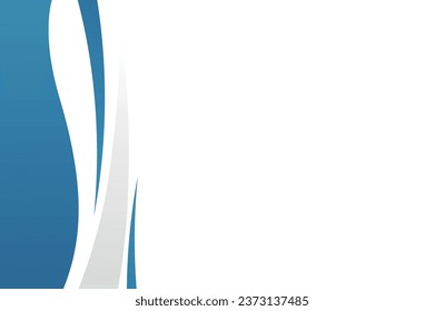 Fondo De Onda Abstracta. Textura blanco minimalista. Ilustración de plantilla