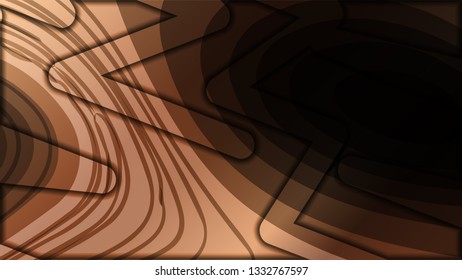 abstract wave background with wooden patterns