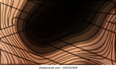 abstract wave background with wooden patterns