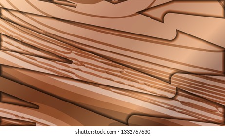 abstract wave background with wooden patterns