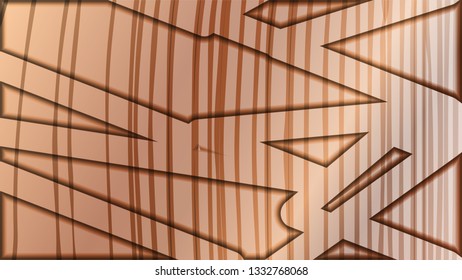 abstract wave background with wooden patterns