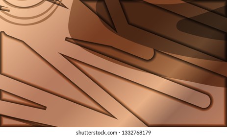 abstract wave background with wooden patterns