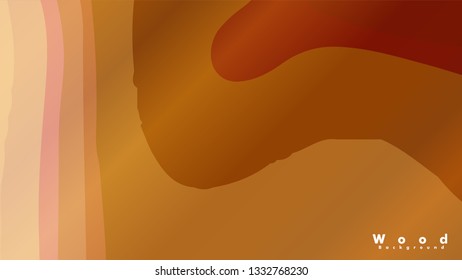 abstract wave background with wooden patterns