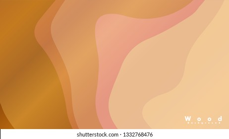abstract wave background with wooden patterns