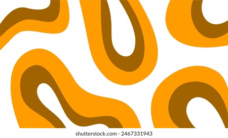 abstract wave background. Abstract yellow and brown Background for desktop. Abstract curvy brown background. abstract orange background.