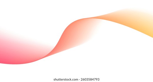 Abstract wave background with yellow line color element. Dynamic wave pattern. Modern flowing wavy lines. Futuristic technology concept. Suit for banner, poster, cover, brochure, flyer. modern