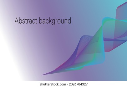 Abstract wave backgrounds are used in various text elements.