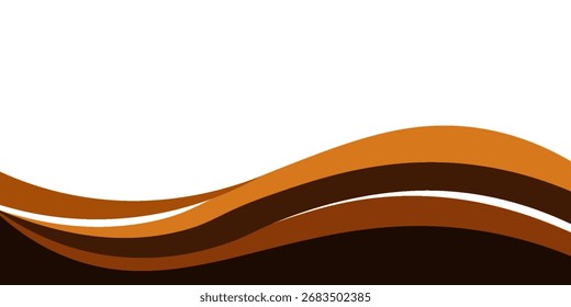 Anuncio Abstractas de la onda aislado en el fondo blanco. Diseño de la Ilustración vectorial en EPS 10.