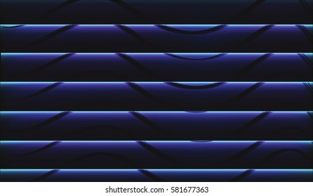 Abstract wave black to blue , abstract background and wallpaper - vector illustration