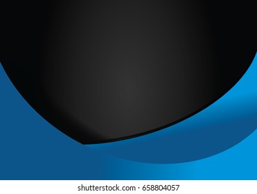 Abstract wave blue background. Arrow angle paper layer overlap on space for text and message artwork banner design.