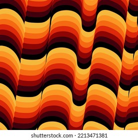 abstract wave bright tones for background wallpaper, home decor, packaging, wrapping, fabric, Fashion, print.