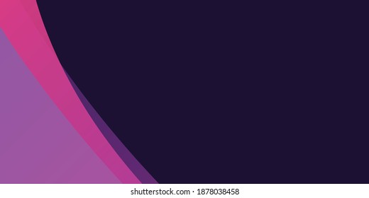 Abstract wave business background for presentation design. Vector tech banner concept