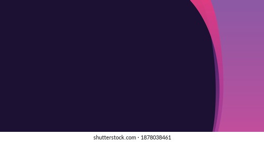 Abstract wave business background for presentation design. Vector tech banner concept