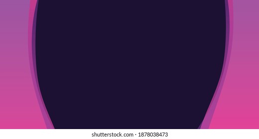 Abstract wave business background for presentation design. Vector tech banner concept