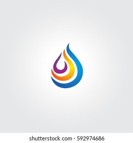 Abstract Wave Business Logo