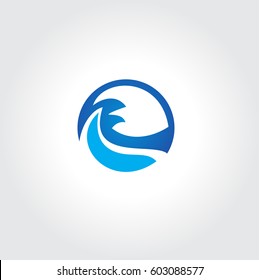 Abstract Wave Business Logo