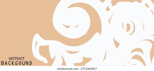 Fundo de cor de chocolates de onda abstrata. Ilustração vetorial com splash, gotejamento e derretido.