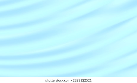 Antecedentes azules del patrón de tela ondulada abstracta. Banner de tecnología. Fondo de escritorio. Ilustración vectorial