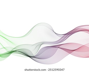 Abstract wave color wave. Template layout