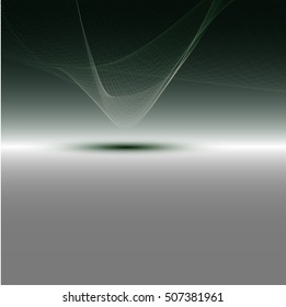 Abstract wave colorful abstraction background gray