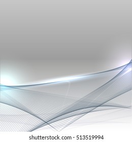 Abstract wave colorful abstraction background gray
