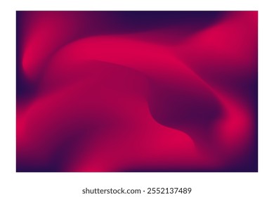 Abstract wave colorful glowing light mesh gradient background wallpaper template illustration