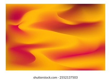 Abstract wave colorful glowing light mesh gradient background wallpaper template illustration