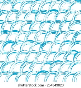 Abstract wave colorful pattern background illustration trendy
