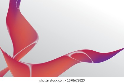 Abstract Wave. Colorful Stripes. Curve colorful flow. Motion Line. Vector illustration . Curved Lines