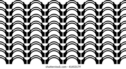 Abstract wave design