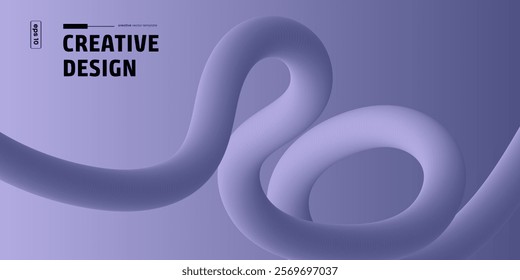Abstract Wave Design Background Template Vector Illustration